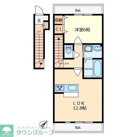 Sweet HomeIIの物件間取画像